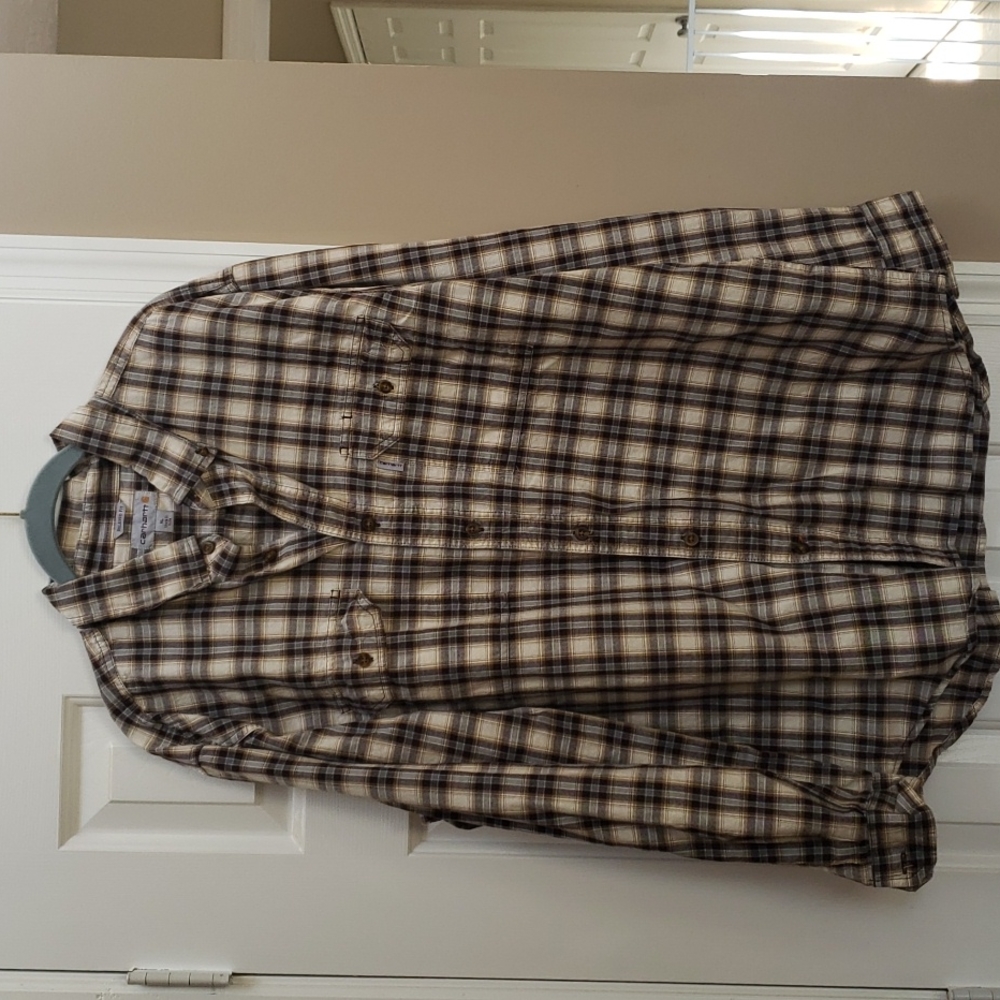 MENS carhartt long sleeved shirt